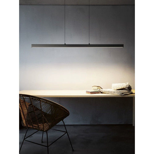 Пдвісний лінійний світильник Fiore Led 1200 BK